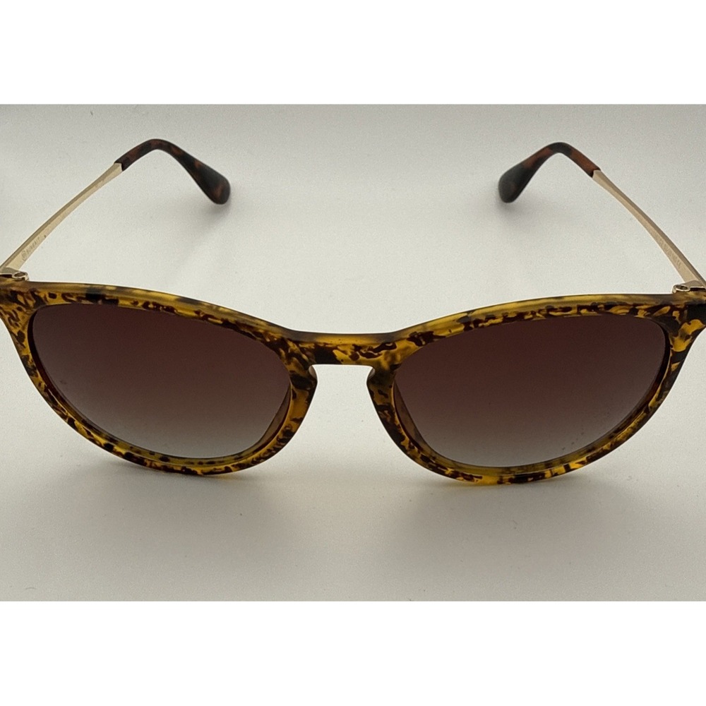 Sungait Matte Tortoise Brown Round Polarized Sunglasses - 1567 C2 52-20-140